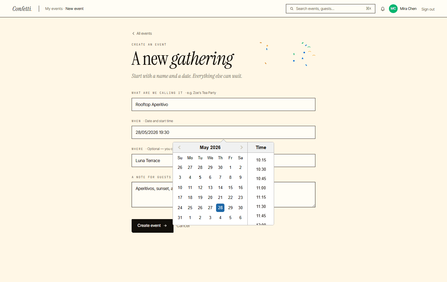 PartyPlannerApp